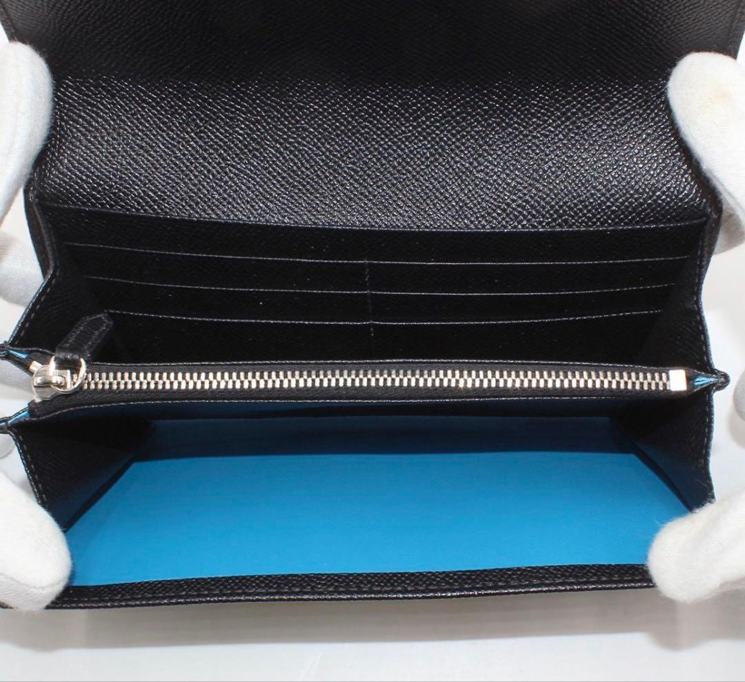 Bvlgari Shindo BB Logo Clip Leather Bifold Wallet — view 2