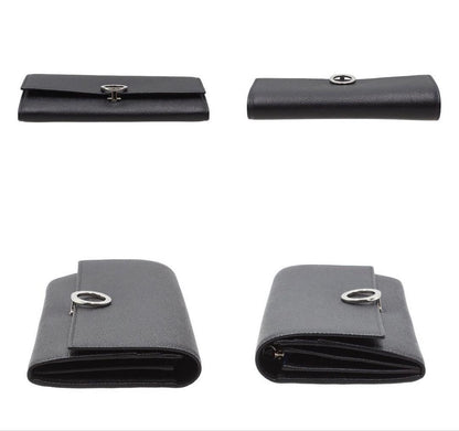 Bvlgari Shindo BB Logo Clip Leather Bifold Wallet — view 6