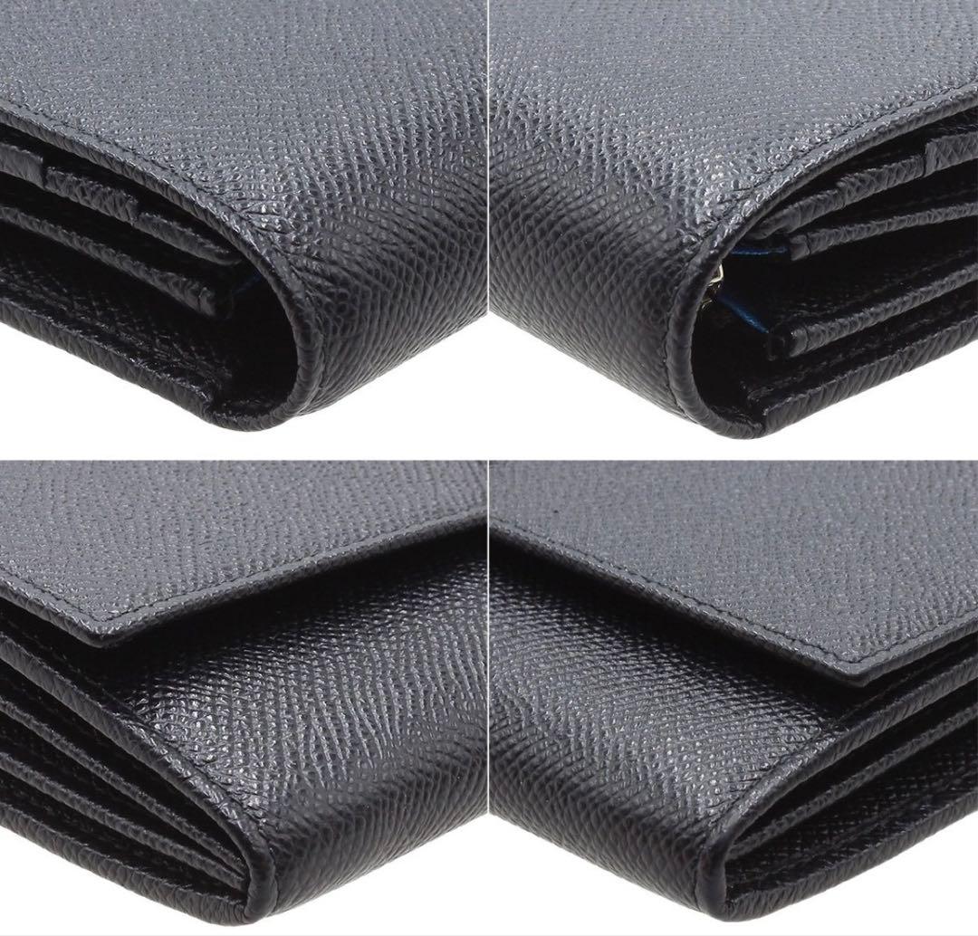 Bvlgari Shindo BB Logo Clip Leather Bifold Wallet — view 7