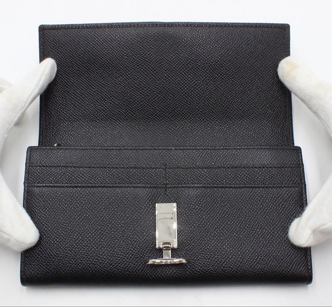Bvlgari Shindo BB Logo Clip Leather Bifold Wallet — view 8
