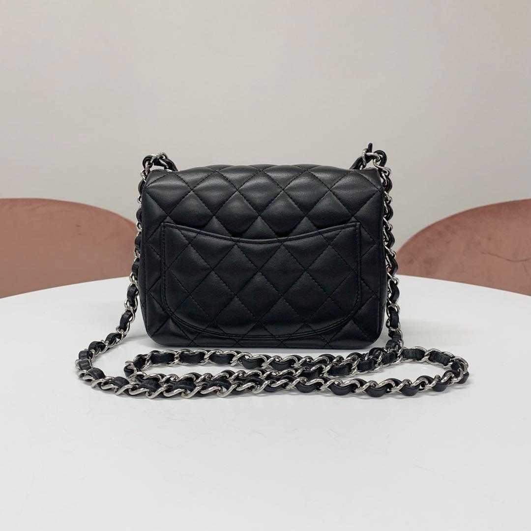Chanel Mini Quilted Mini Flap CC Logo Shoulder Bag — view 3