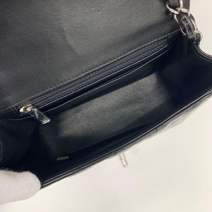 Chanel Mini Quilted Mini Flap CC Logo Shoulder Bag — view 7