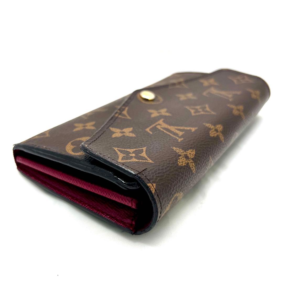 Louis Vuitton Monogram Portefeuille Sarah Fuchsia Pink Wallet — view 5