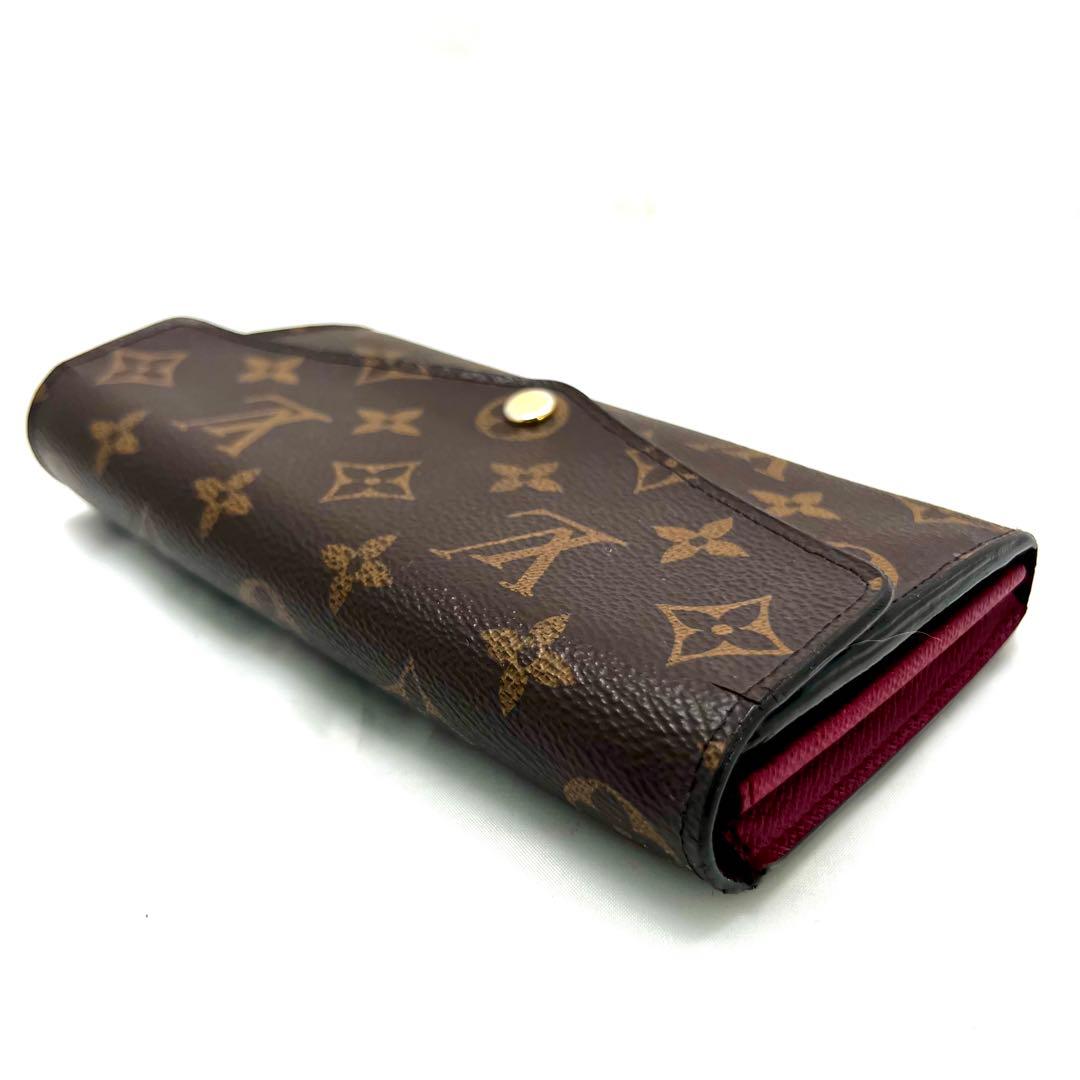 Louis Vuitton Monogram Portefeuille Sarah Fuchsia Pink Wallet — view 6