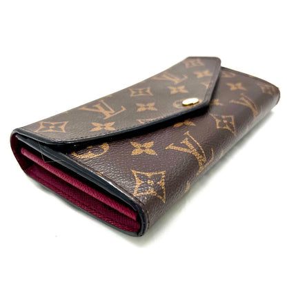 Louis Vuitton Monogram Portefeuille Sarah Fuchsia Pink Wallet — view 7