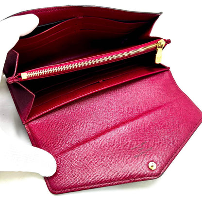 Louis Vuitton Monogram Portefeuille Sarah Fuchsia Pink Wallet — view 9