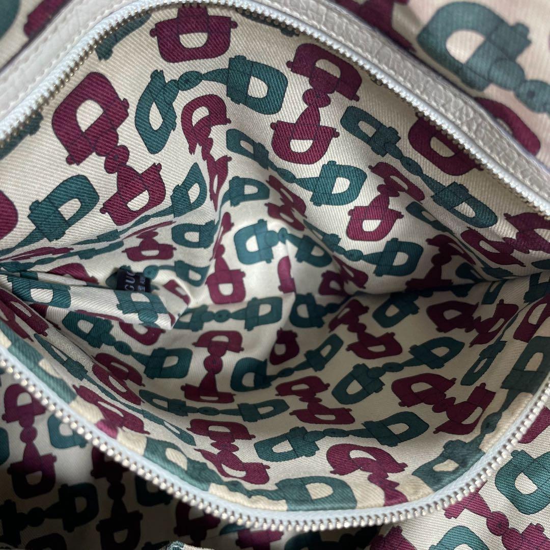 Gucci GG Sherry Line Tote Bag Brown Leather — view 6