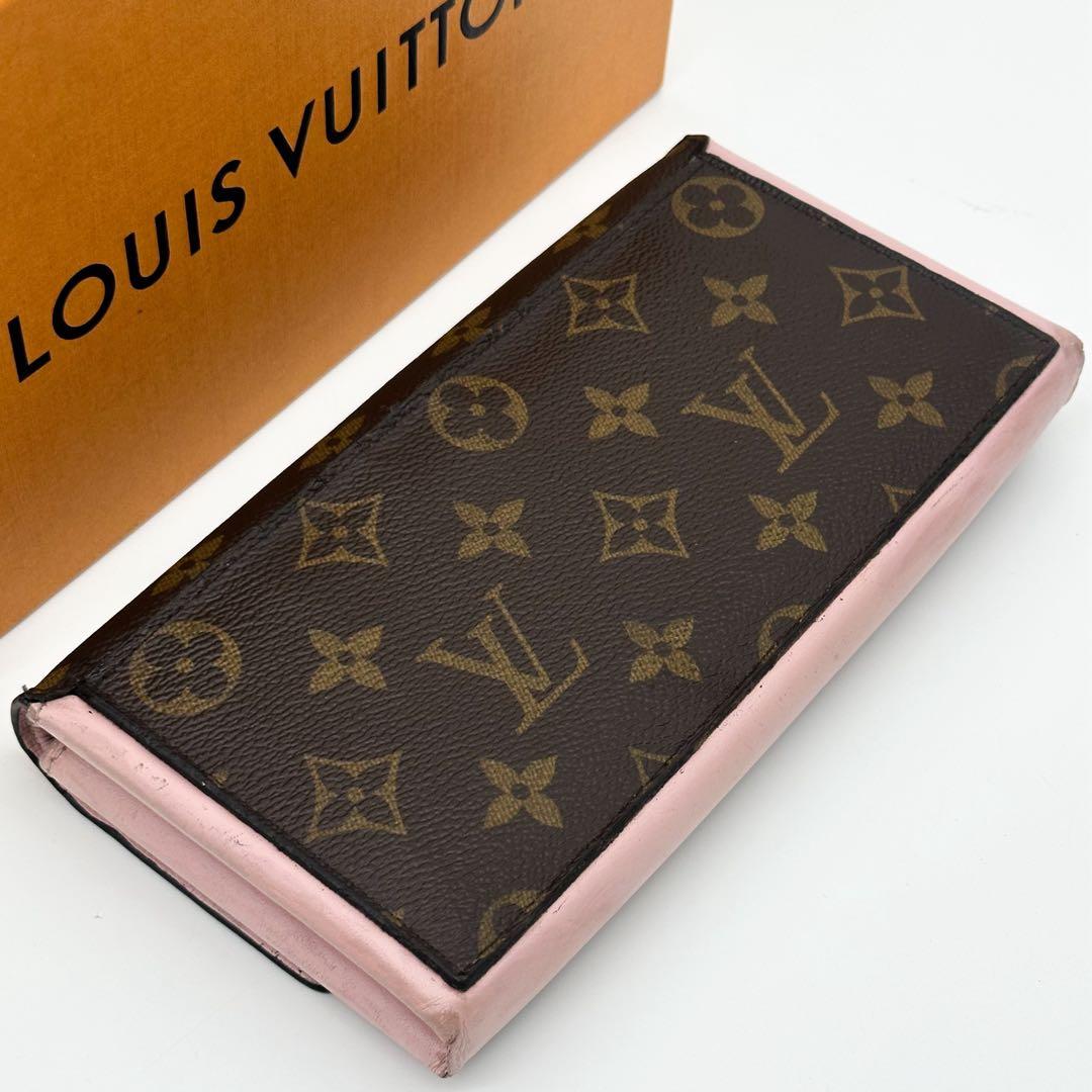 Louis Vuitton Portefeuille Flor Monogram Wallet Sarah Pink — view 5