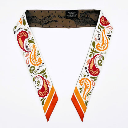 Hermes Twilly Cheetah Bandana Scarf with Tags Excellent Condition