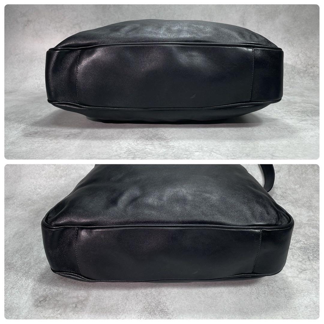 Gucci Shoulder Bag 2-Way Bamboo Leather Black — view 8