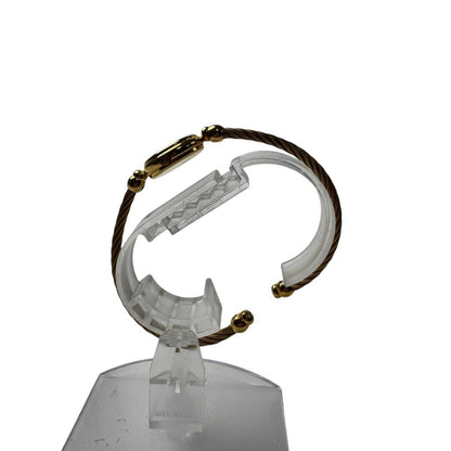 Gucci Bangle Watch Quartz Gold Black Dial — view 4