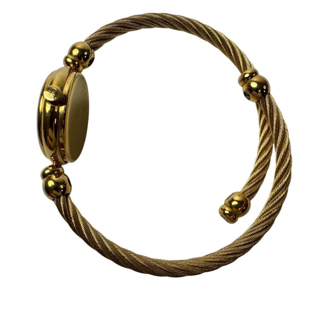 Gucci Bangle Watch Quartz Gold Black Dial — view 7