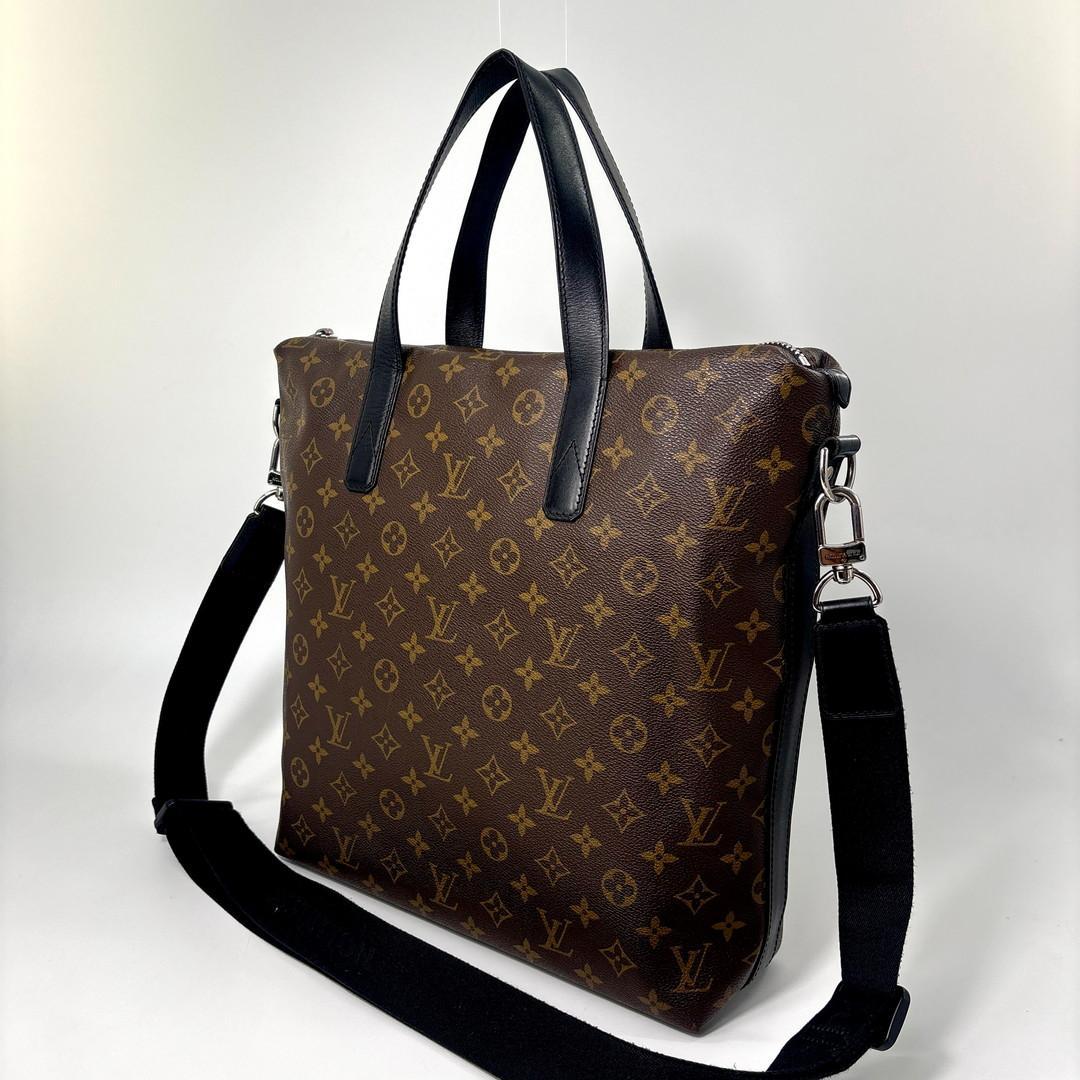 Louis Vuitton Monogram Macassar Kitan Tote Bag — view 2