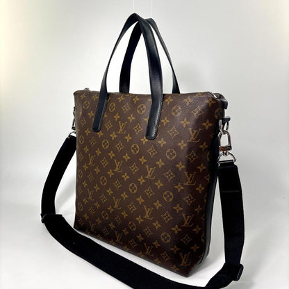 Louis Vuitton Monogram Macassar Kitan Tote Bag — view 2