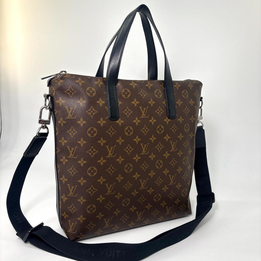 Louis Vuitton Monogram Macassar Kitan Tote Bag — view 3