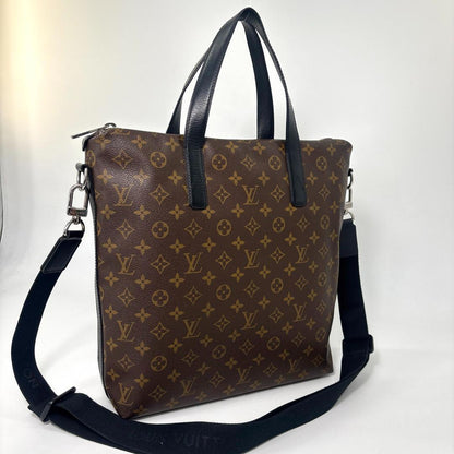 Louis Vuitton Monogram Macassar Kitan Tote Bag — view 3