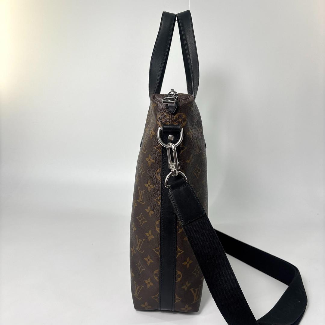 Louis Vuitton Monogram Macassar Kitan Tote Bag — view 4