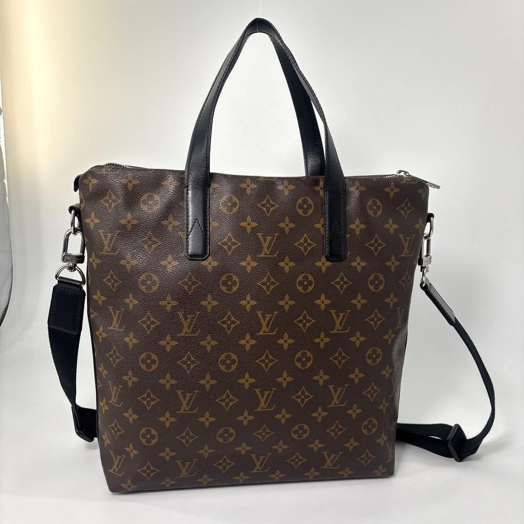 Louis Vuitton Monogram Macassar Kitan Tote Bag — view 5