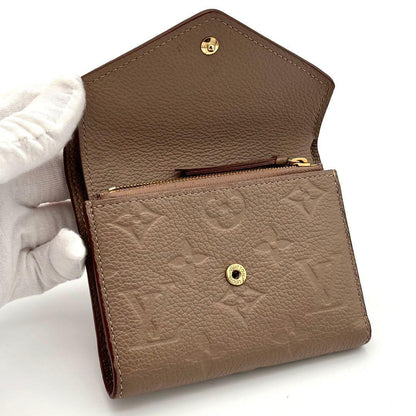 Louis Vuitton Wallet Victorine Monogram Empreinte Beige — view 3