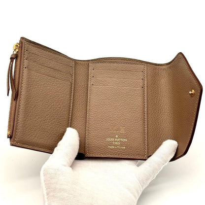 Louis Vuitton Wallet Victorine Monogram Empreinte Beige — view 4