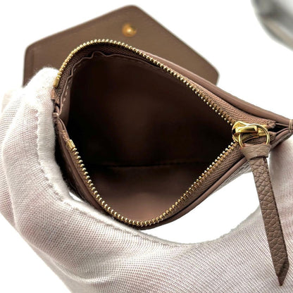 Louis Vuitton Wallet Victorine Monogram Empreinte Beige — view 6