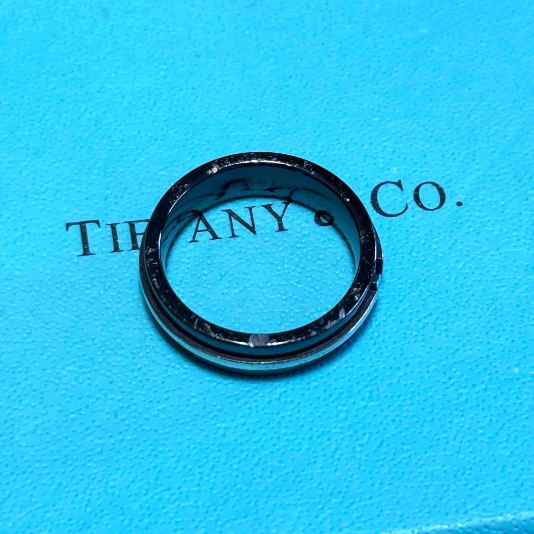 Tiffany & Co Ring T Wire Titanium 925 Sterling Silver — view 5