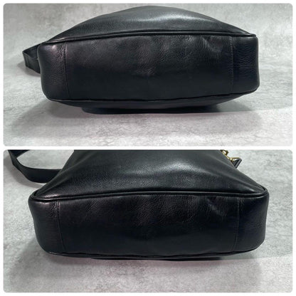 Gucci Shoulder Bag 2-Way Bamboo Black Leather — view 8