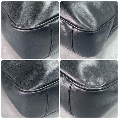Gucci Shoulder Bag 2-Way Bamboo Black Leather — view 9