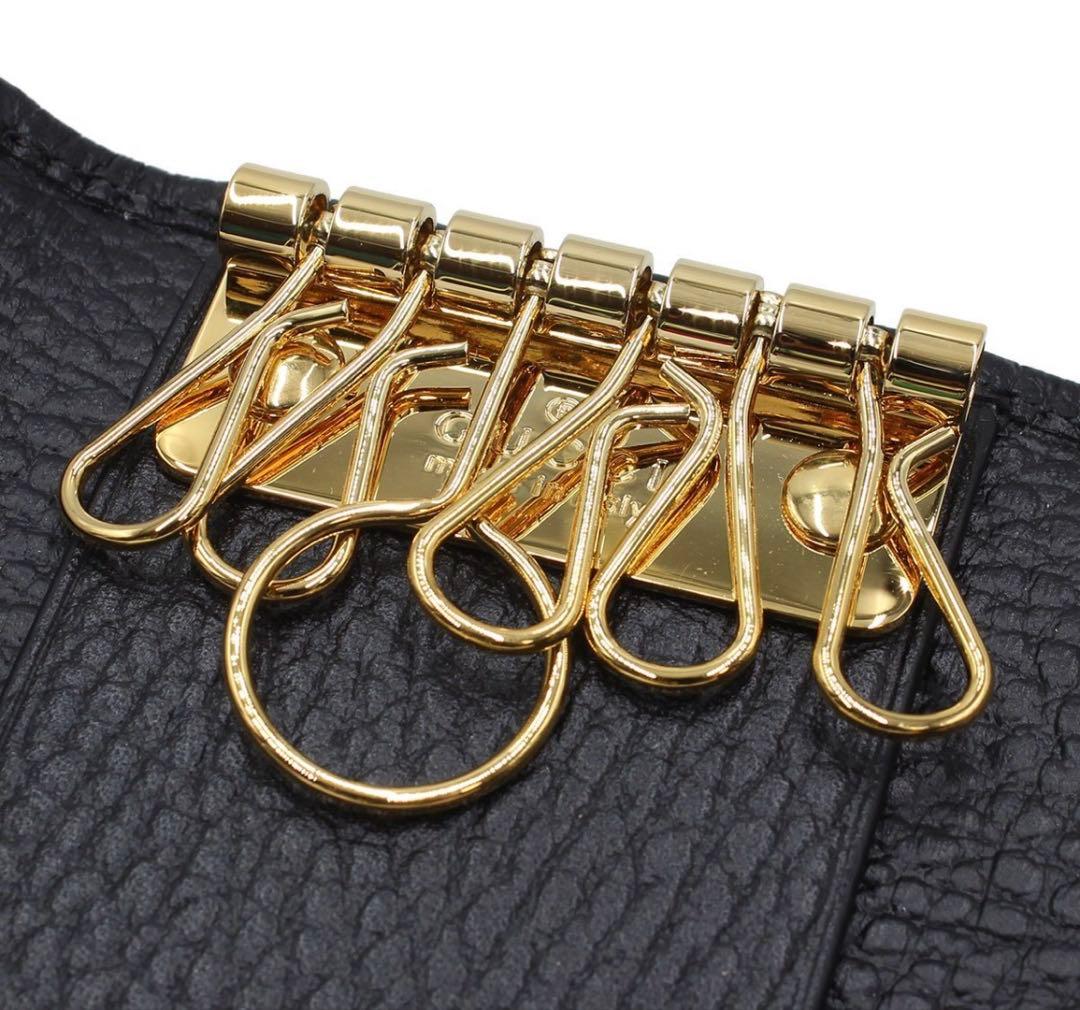 Gucci GG Marmont Leather 6 Key Case Key Holder — view 5