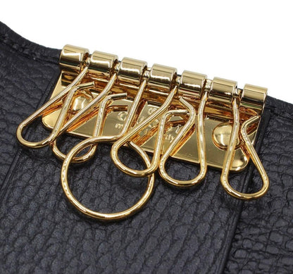 Gucci GG Marmont Leather 6 Key Case Key Holder — view 5