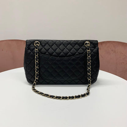 Chanel Chanel Cocomark Quilted Lambskin Double Chain Shoulder Bag