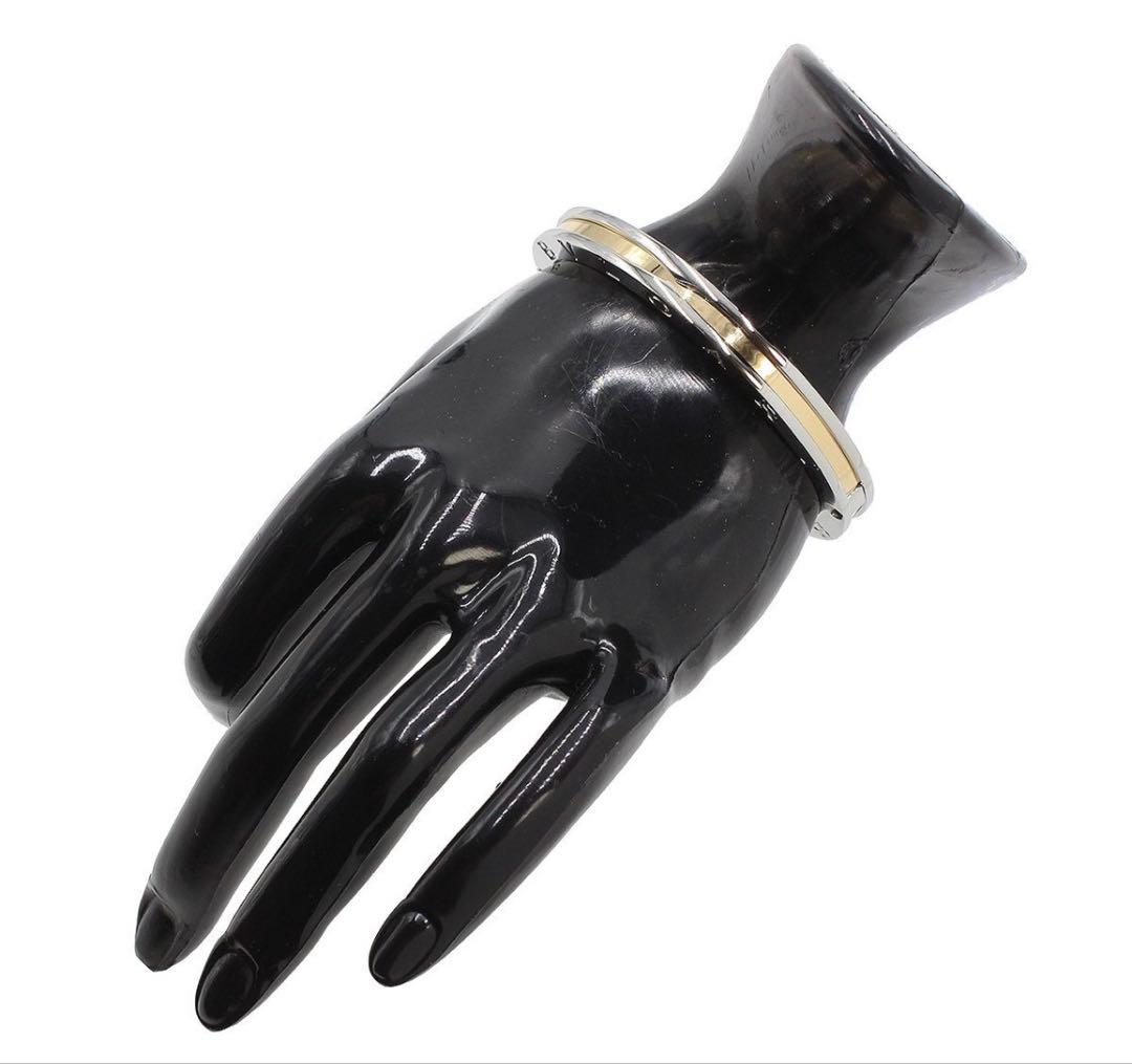 Bvlgari SS 18k Yellow Gold B.zero1 Bangle Bracelet — view 3