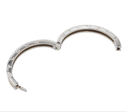 Bvlgari SS 18k Yellow Gold B.zero1 Bangle Bracelet — view 4