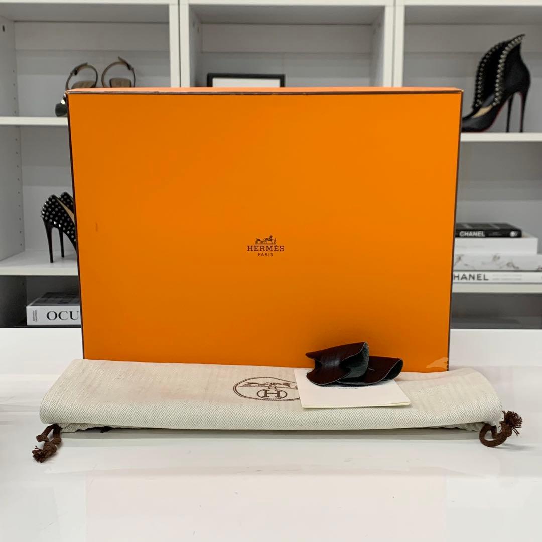 Hermes Neo Leather Kelly Hardware Short Boots Black