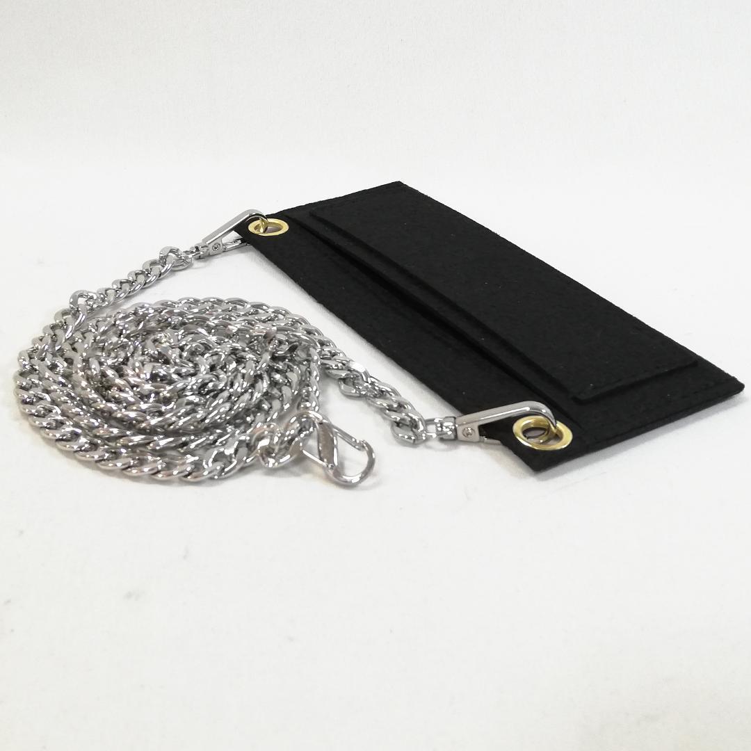 Saint Laurent Wallet Matelasse Stitch Flap Caviar