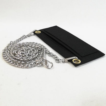 Saint Laurent Wallet Matelasse Stitch Flap Caviar