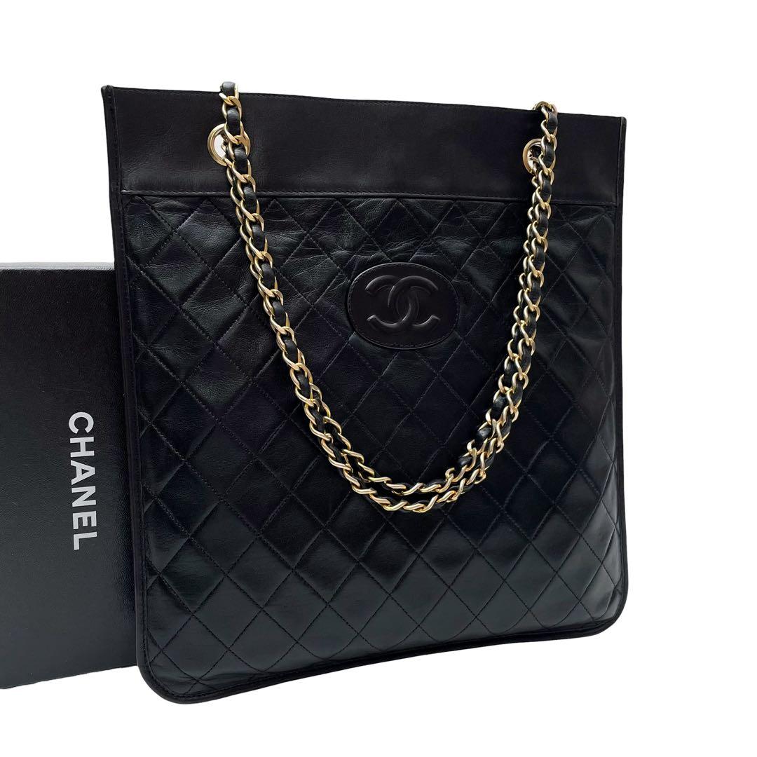 Chanel Quilted Lambskin Chain Shoulder Hand