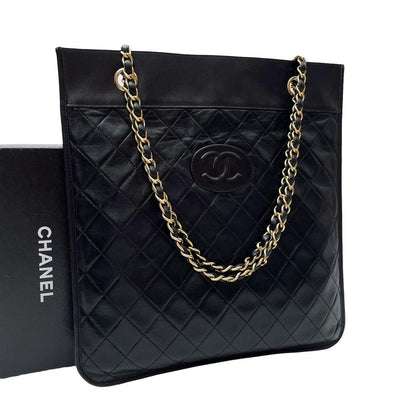 Chanel Quilted Lambskin Chain Shoulder Hand