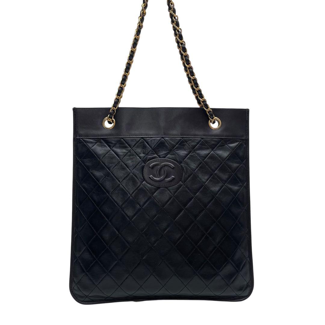 Chanel Quilted Lambskin Chain Shoulder Hand — view 3