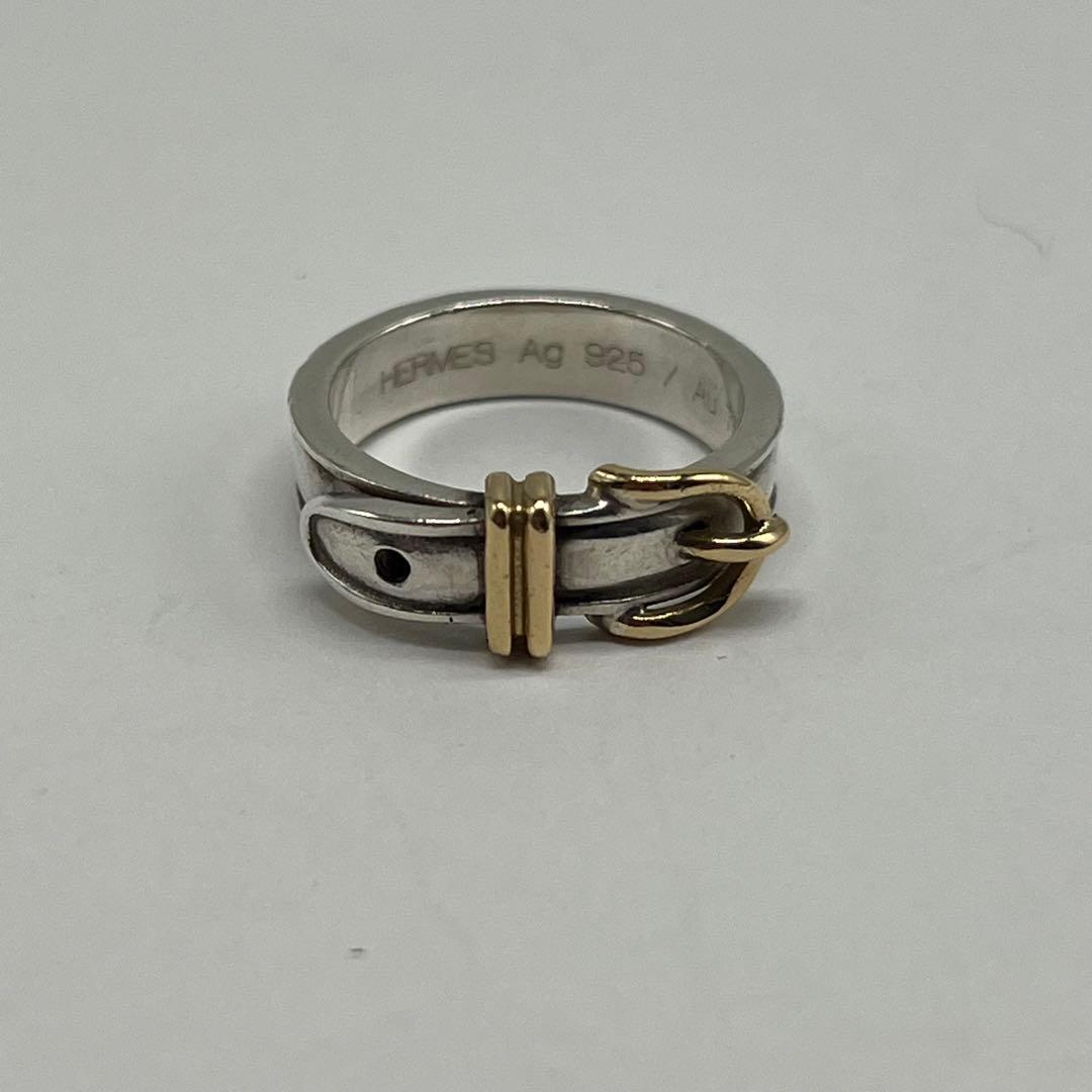 Hermes Ceinture Ring YG — view 2