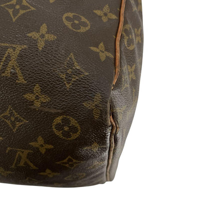 Louis Vuitton Keepall 60 Monogram Boston Bag Pvcleather Padlock