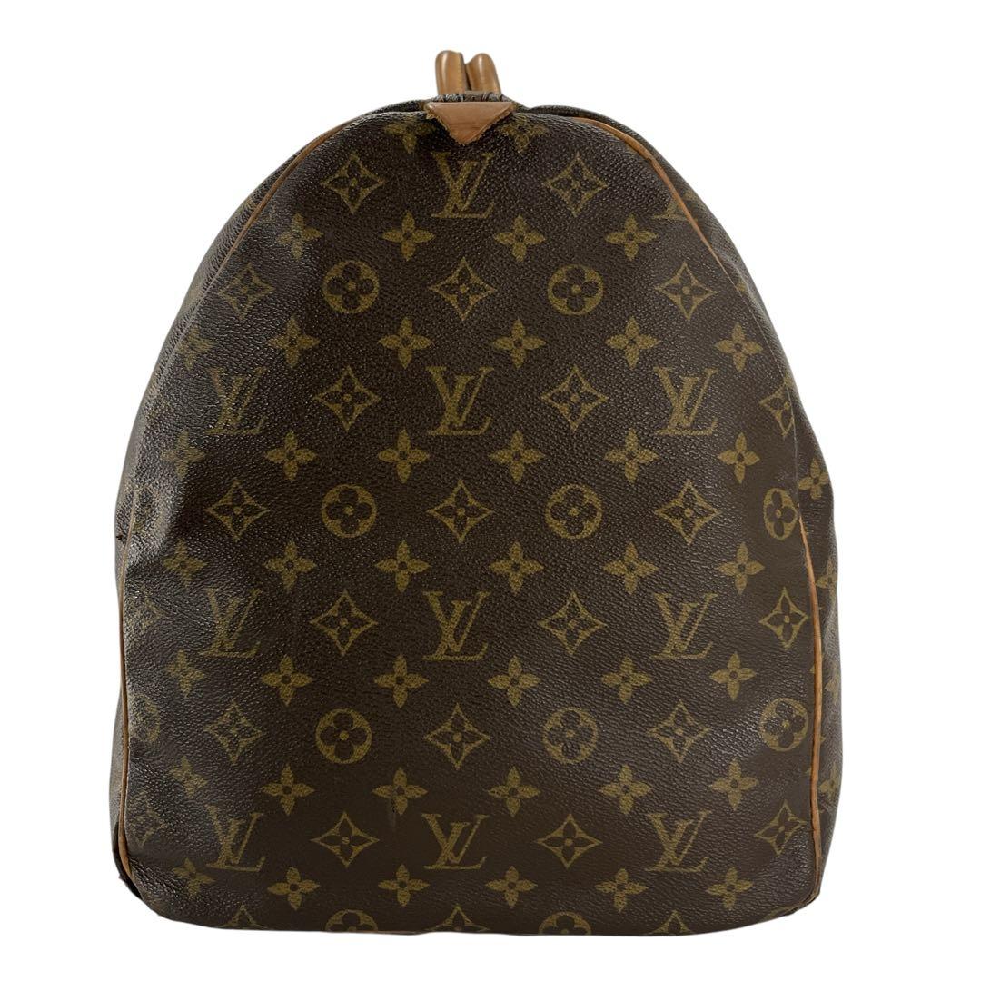 Louis Vuitton Keepall 60 Monogram Boston Bag Pvcleather Padlock