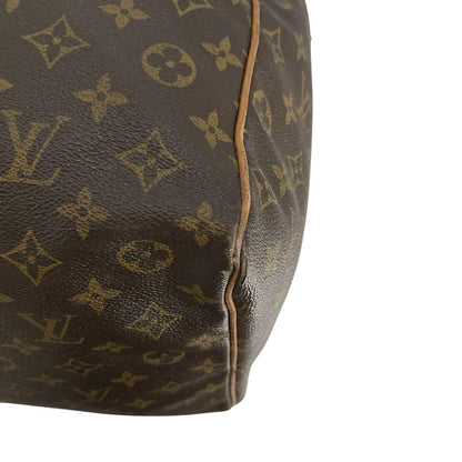 Louis Vuitton Keepall 60 Monogram Boston Bag Pvcleather Padlock