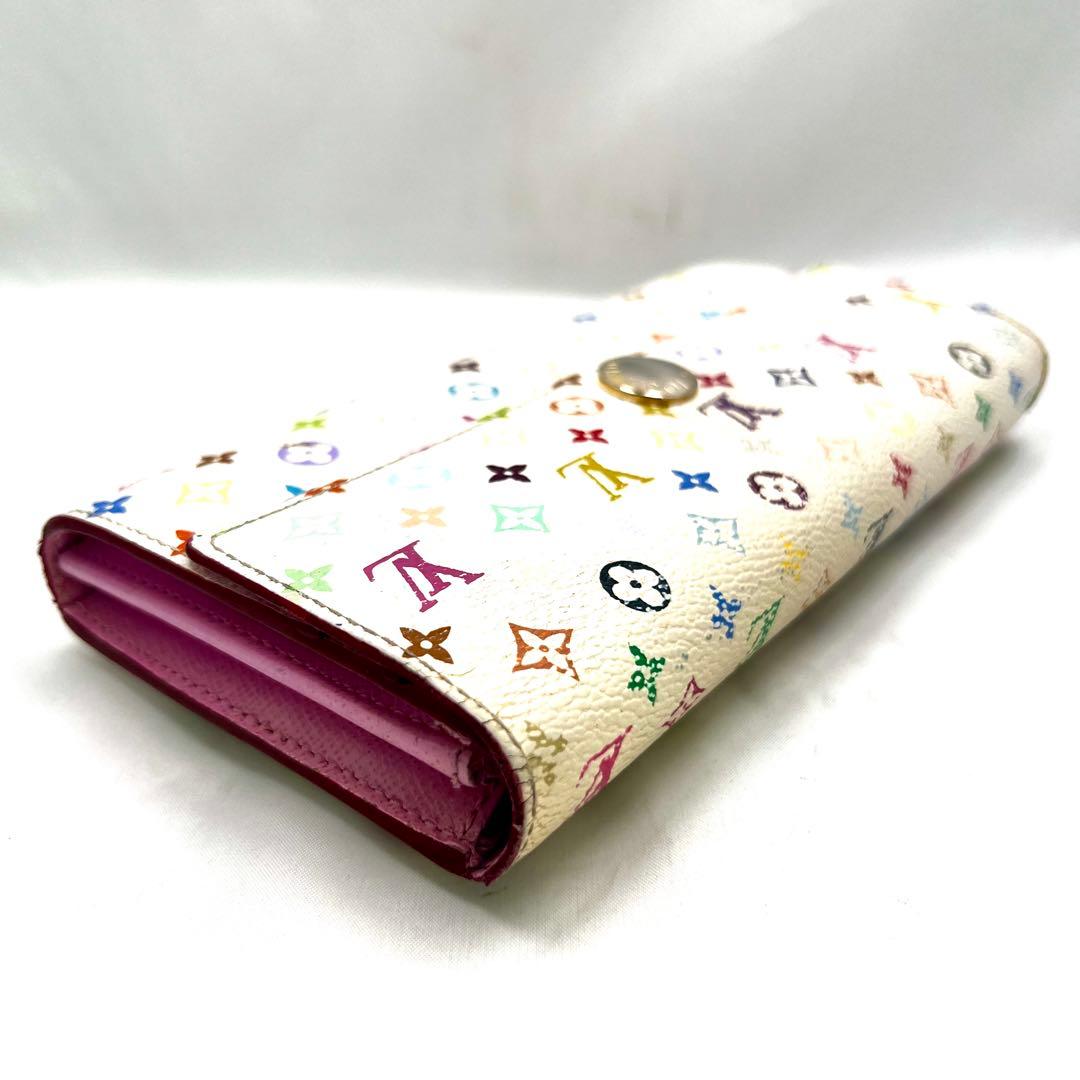 Louis Vuitton Multicolor Portefeuille Sarah Takashi Murakami Collaboration