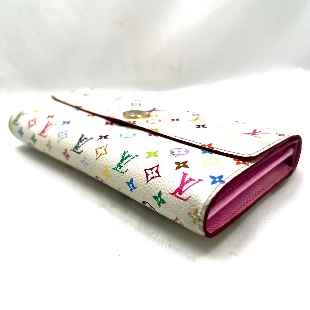 Louis Vuitton Multicolor Portefeuille Sarah Takashi Murakami Collaboration