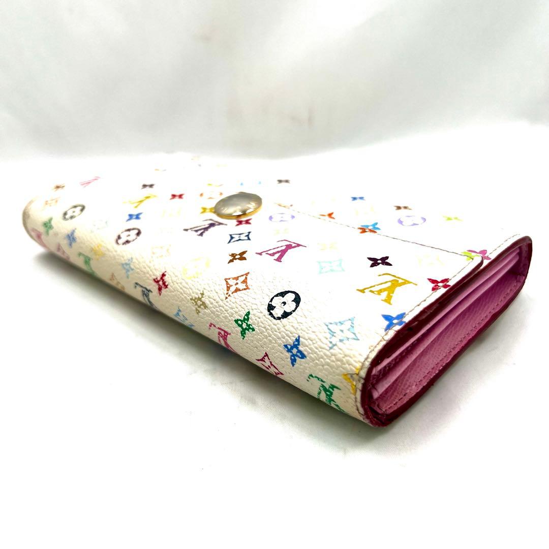 Louis Vuitton Multicolor Portefeuille Sarah Takashi Murakami Collaboration