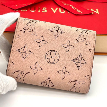 Louis Vuitton Fold Wallet Monogram Mahina Portefeuille Iris Compact — view 2