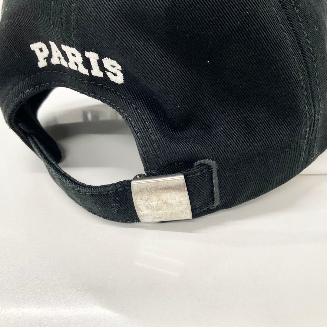 Celine Triomphe Logo Cotton Baseball Cap Distressed Hat