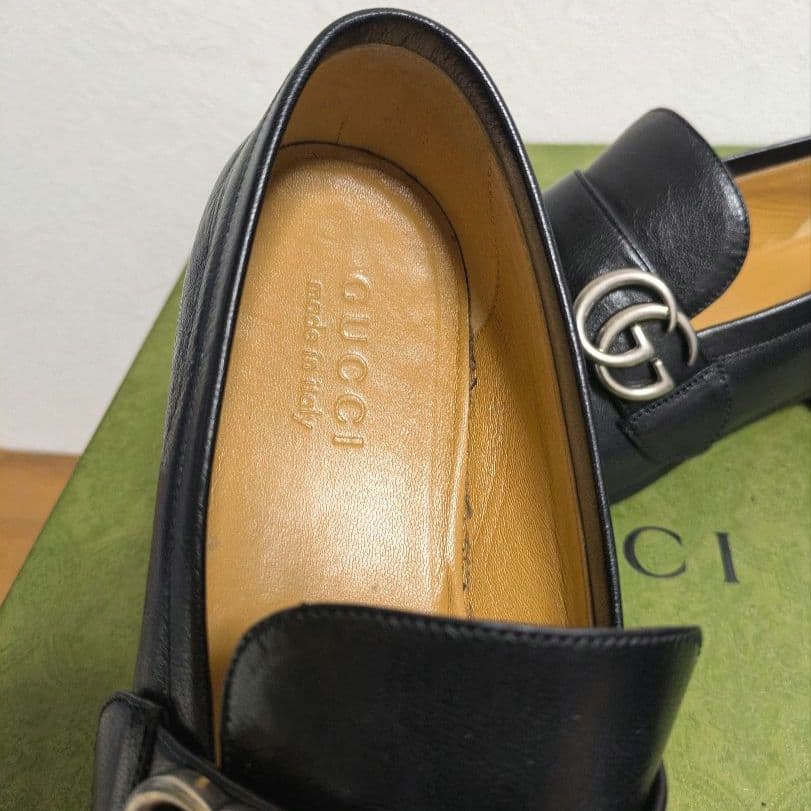 Gucci GG Marmont Loafer Black 7 1 2