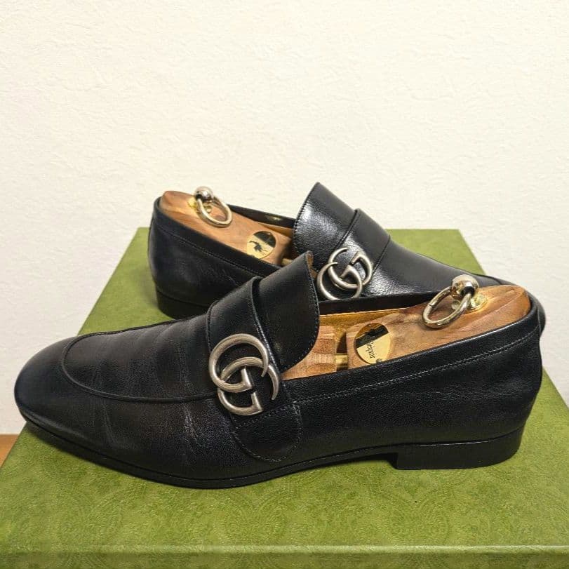 Gucci GG Marmont Loafer Black 7 1 2